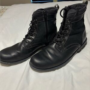 Men's Clarks Darian Leather/Suede Ankle Boots (12 Men)